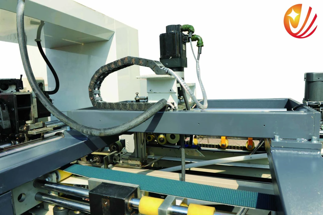 High Speed Automatic Corrugated Box Folder Gluer and Stitcher