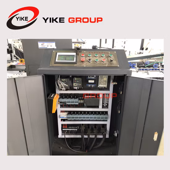 2021 Nueva plegadora encoladora automática de piezas dobles para cajas de cartón corrugado