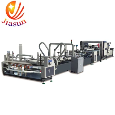 Carpeta de cartón ondulado automática Gluer Stitcher (JHXDX-2800)