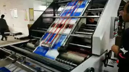 Línea de producción de cartón corrugado Laminadora automática de papel de tablero de flauta